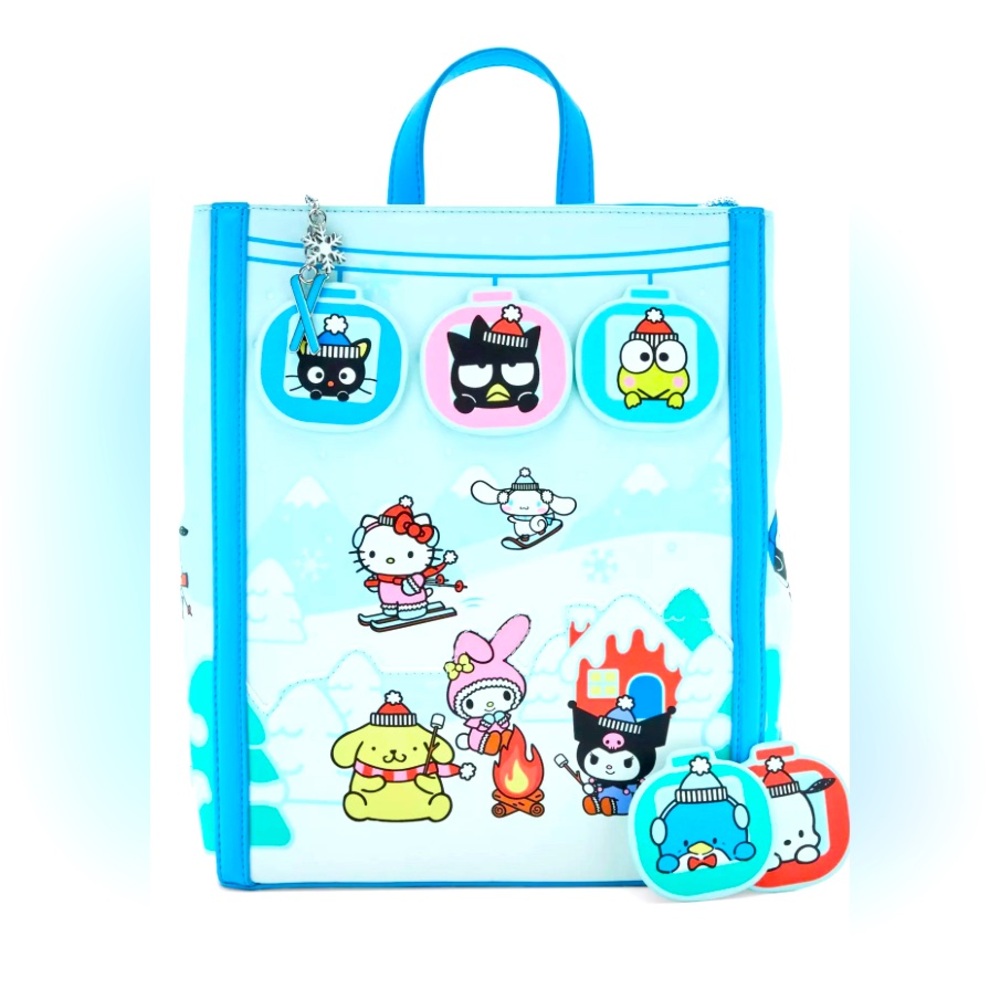 Sanrio Hello Kitty and Friends Ski Trip Interactive Mini Backpack NWT